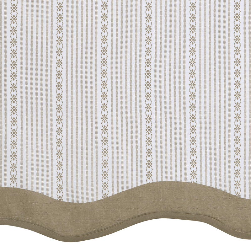 ACHIM Westport Valance 58 x 14 - Taupe - Image 4